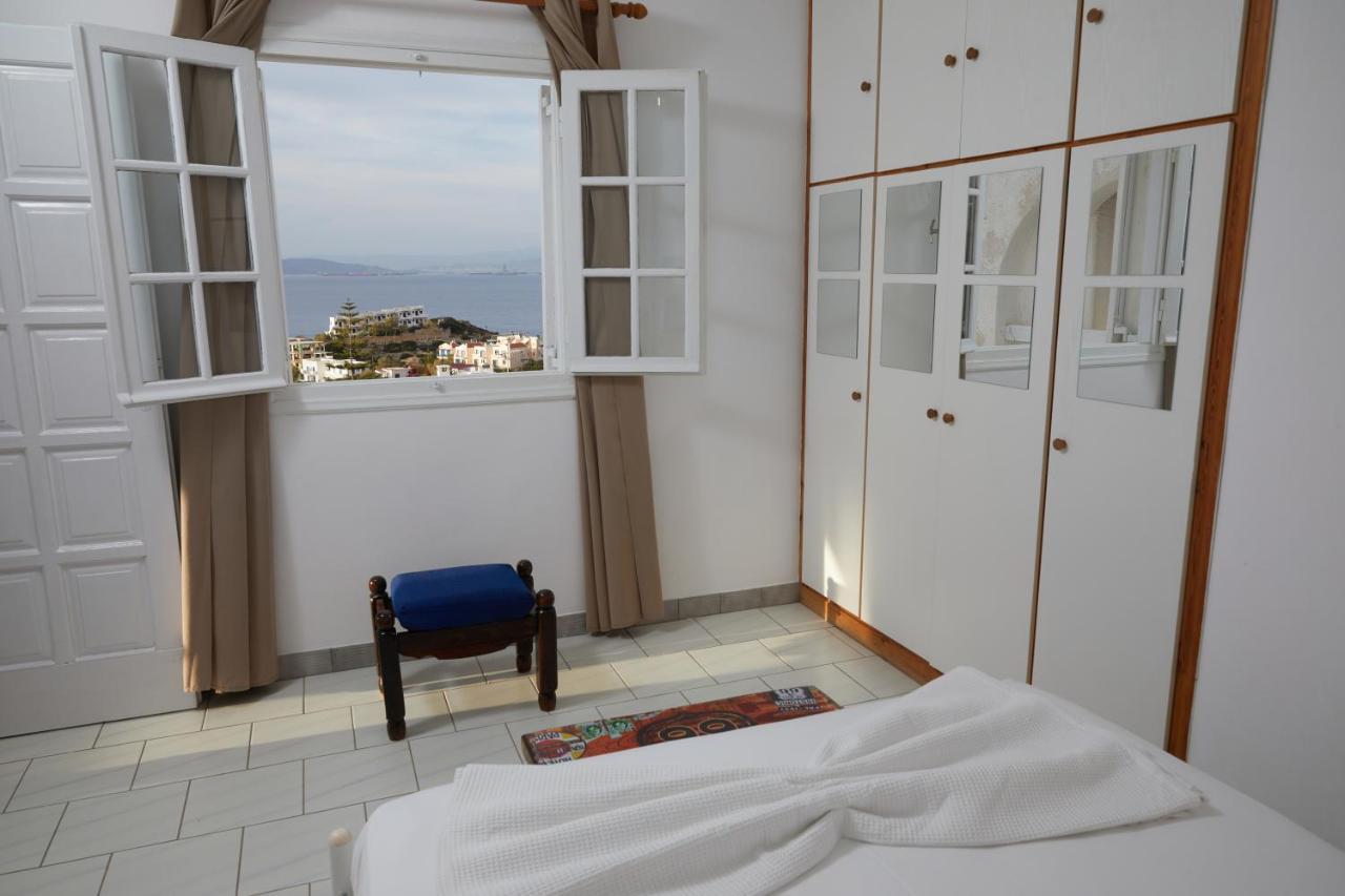 Vila 180° View To Sea Vathí Exteriér fotografie