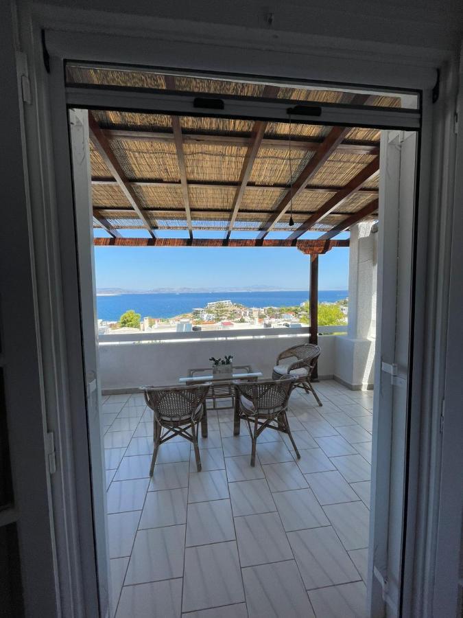 Vila 180° View To Sea Vathí Exteriér fotografie