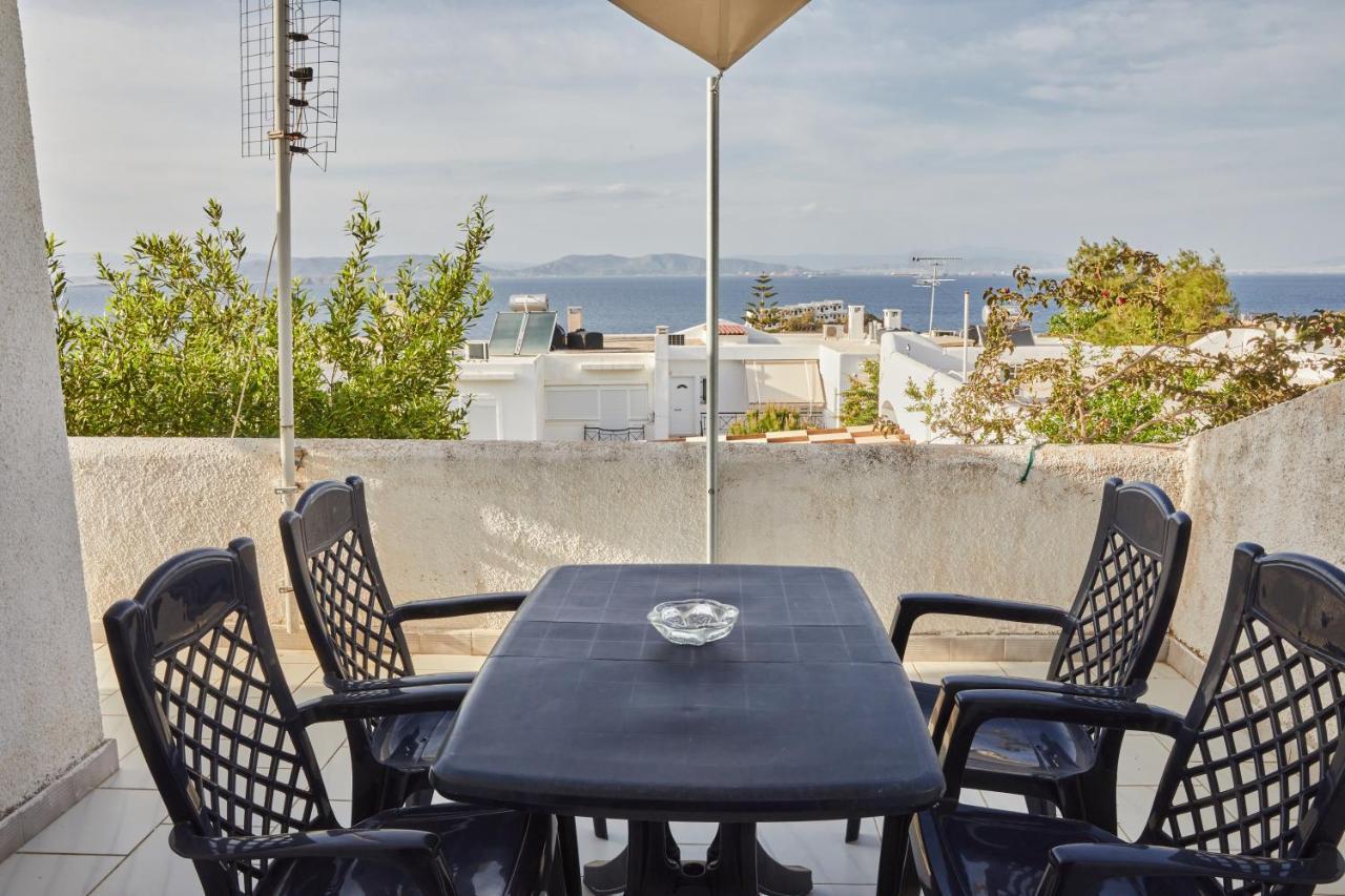Vila 180° View To Sea Vathí Exteriér fotografie