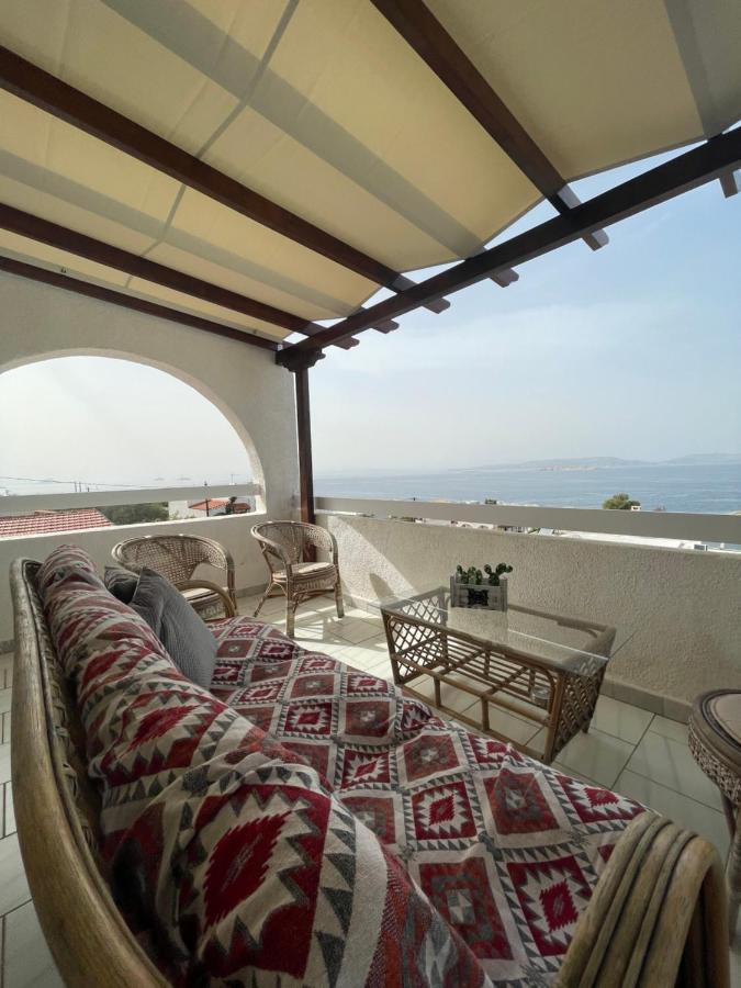 Vila 180° View To Sea Vathí Exteriér fotografie