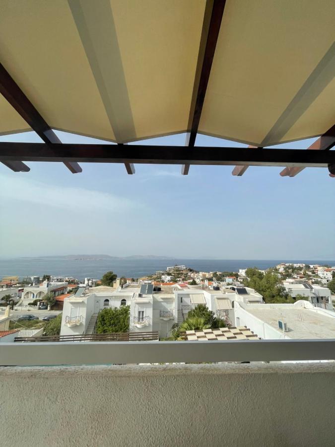 Vila 180° View To Sea Vathí Exteriér fotografie